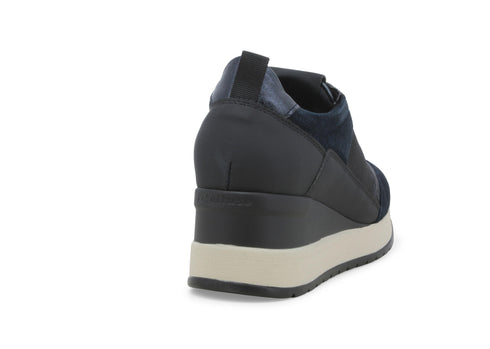 Melluso Donna Scarpe basse Camoscio R25542W-244002 Blu